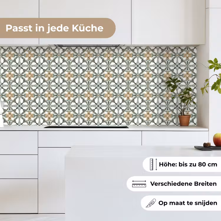Floraal - Verweerd - Keurrijk keuken achterwand 2 middel 871 -sfeer4_DE