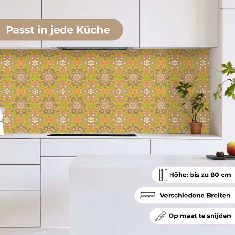 Bohemian - Mandala - Patronen keuken achterwand 2 middel 871 -sfeer4_DE