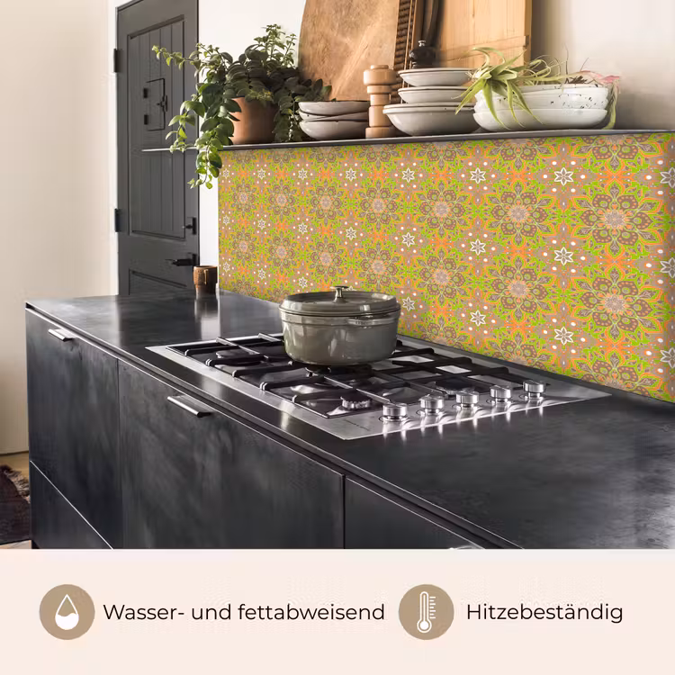 Bohemian - Mandala - Patronen keuken achterwand 2 middel 871 -usp_DE