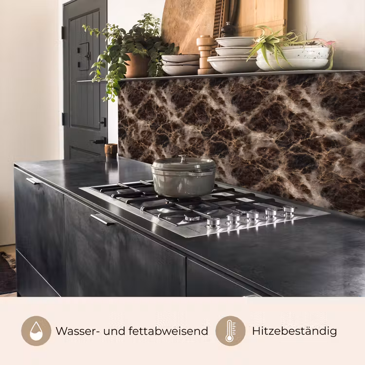 Bruin - Goud - Marmer keuken achterwand 2 middel 871 -usp_DE
