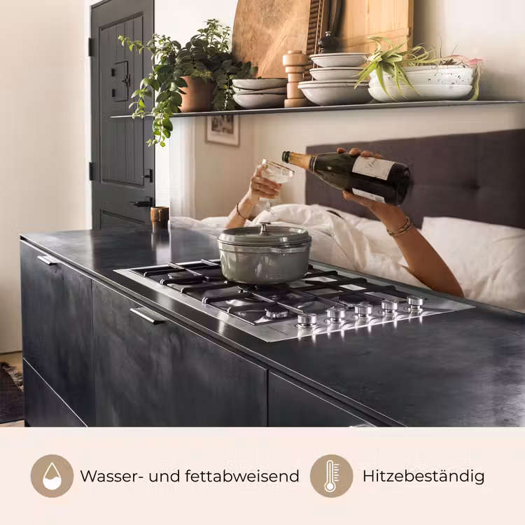 Champagne - Bed - Bubbels keuken achterwand 2 middel -usp_DE