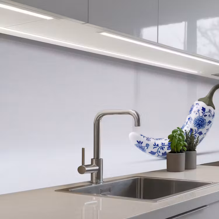 Chilipeper - Keramiek - Blauw keuken achterwand 2 middel -3d_schuin