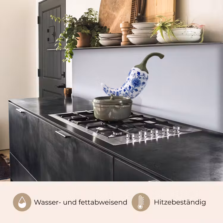 Chilipeper - Keramiek - Blauw keuken achterwand 2 middel -usp_DE
