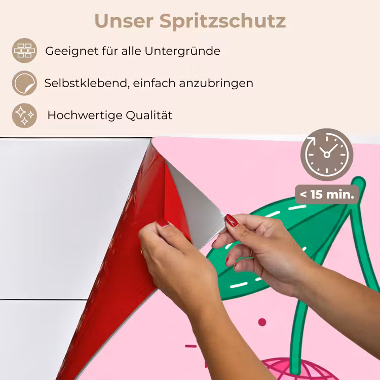 Decoratie - Disco-bal - Feest - Roze keuken achterwand spatscherm klein -spatscherm_DE