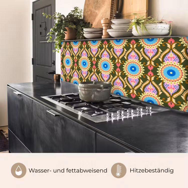 Design - Orient - Retro keuken achterwand 2 middel 871 -usp_DE