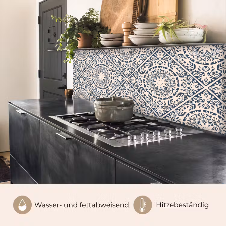 Design - Ornament - Vintage - Retro keuken achterwand 2 middel 871 -usp_DE