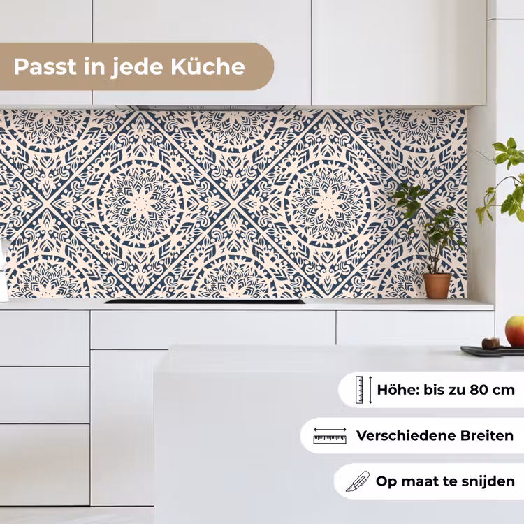 Design - Ornament - Vintage - Retro keuken achterwand 2 middel 871 -sfeer4_DE