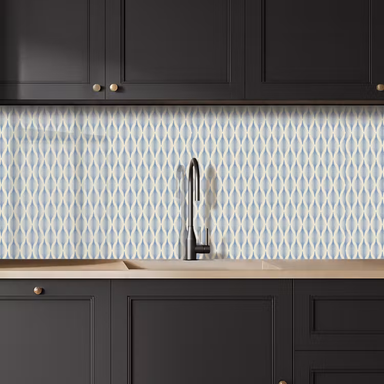 Design - Vintage - Abstract keuken achterwand 2 middel 871 -sfeer1