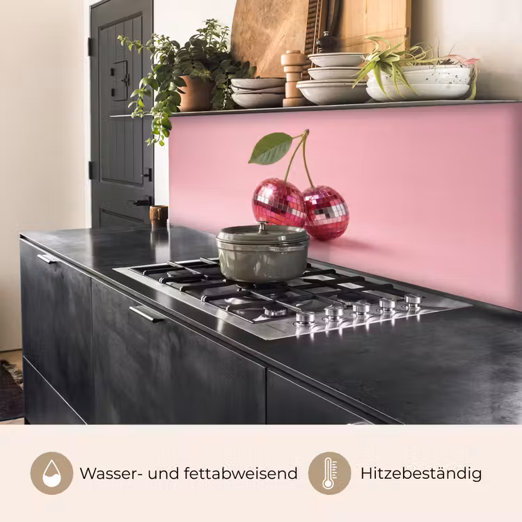 Disco - Kersen - Roze keuken achterwand 2 middel -usp_DE