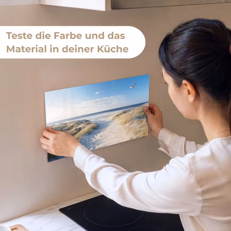 Duin - Meeuw - Strand - Zee - Zon keuken achterwand sample klein -USP_sampleDE