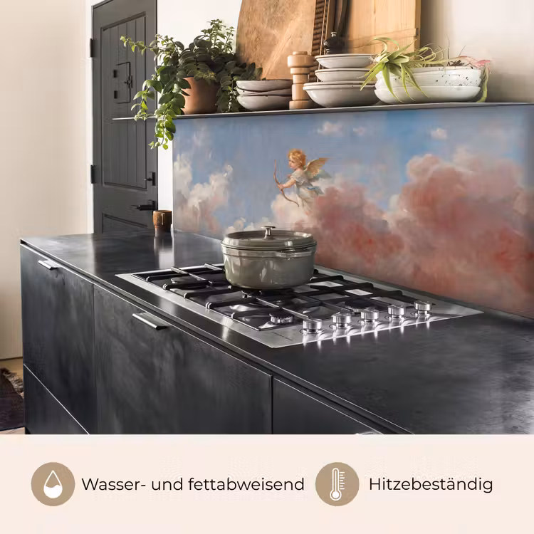 Engel - Pijl en boog - Mythologie - Klassiek keuken achterwand 2 middel -usp_DE