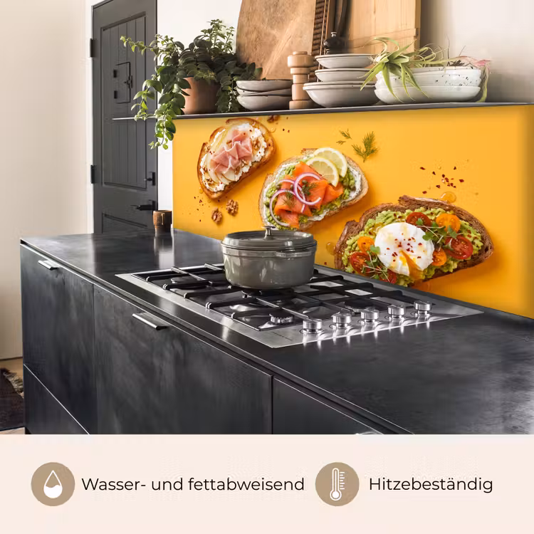 Eten - Brood - Ontbijt - Modern - Kleurrijk keuken achterwand 2 middel -usp_DE