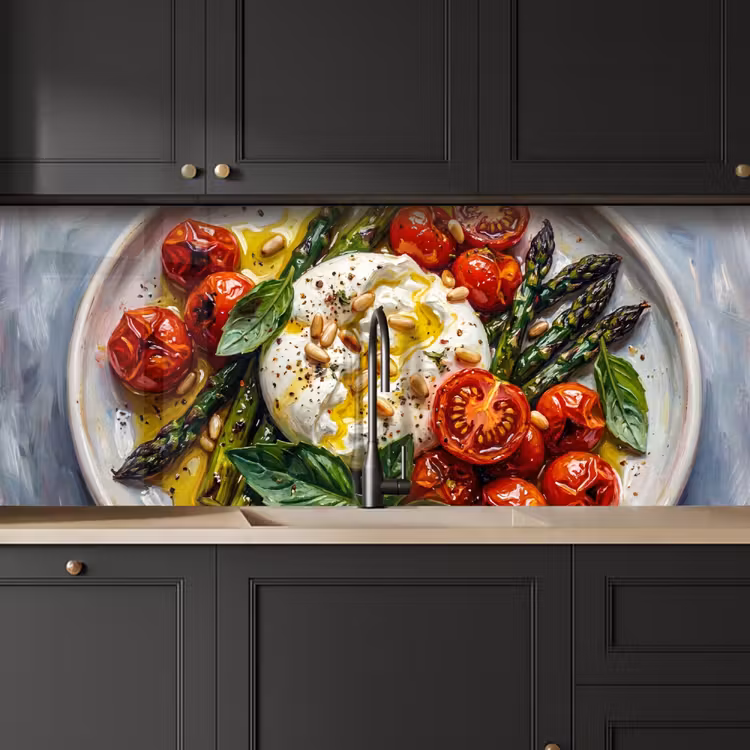 Eten - Groenten - Kaas - Modern - Vers keuken achterwand 2 middel -sfeer1