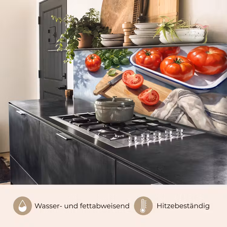 Eten - Keuken - Ingrediënten - Stillleven - Rood keuken achterwand 2 middel -usp_DE