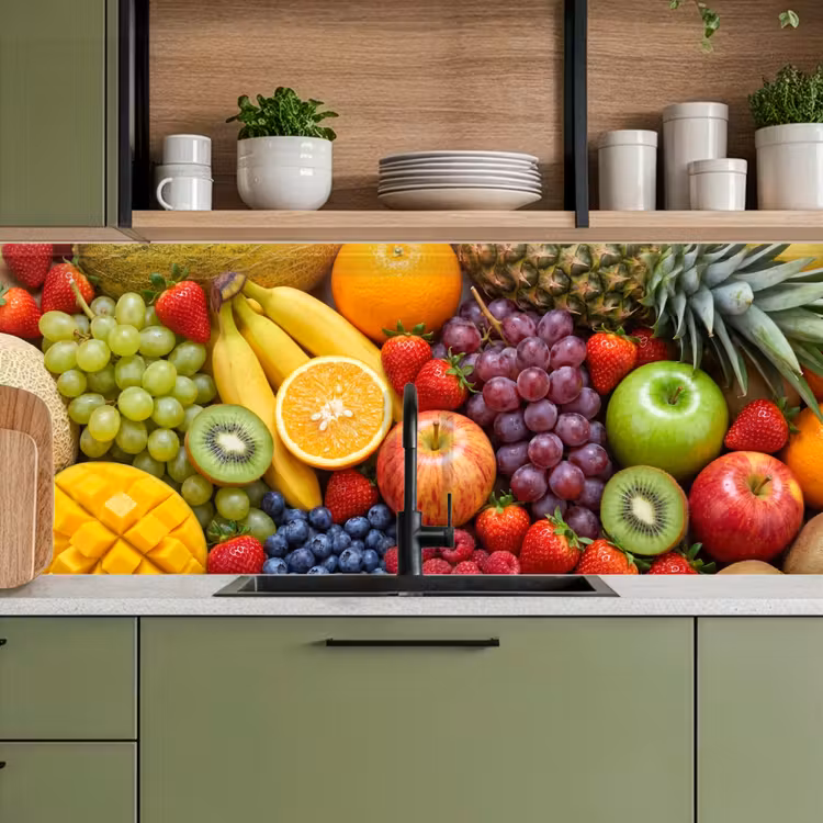 Eten - Fruit - Vers - Kleurrijk - Voeding keuken achterwand 2 middel -sfeer3