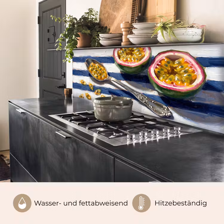 Eten - Passievrucht - Tropisch - Modern - Kleurrijk keuken achterwand 2 middel -usp_DE