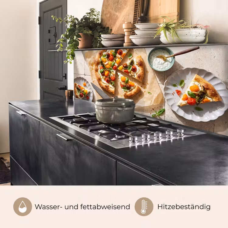 Eten - Tomaten - Basilicum - Maaltijd - Vers keuken achterwand 2 middel -usp_DE