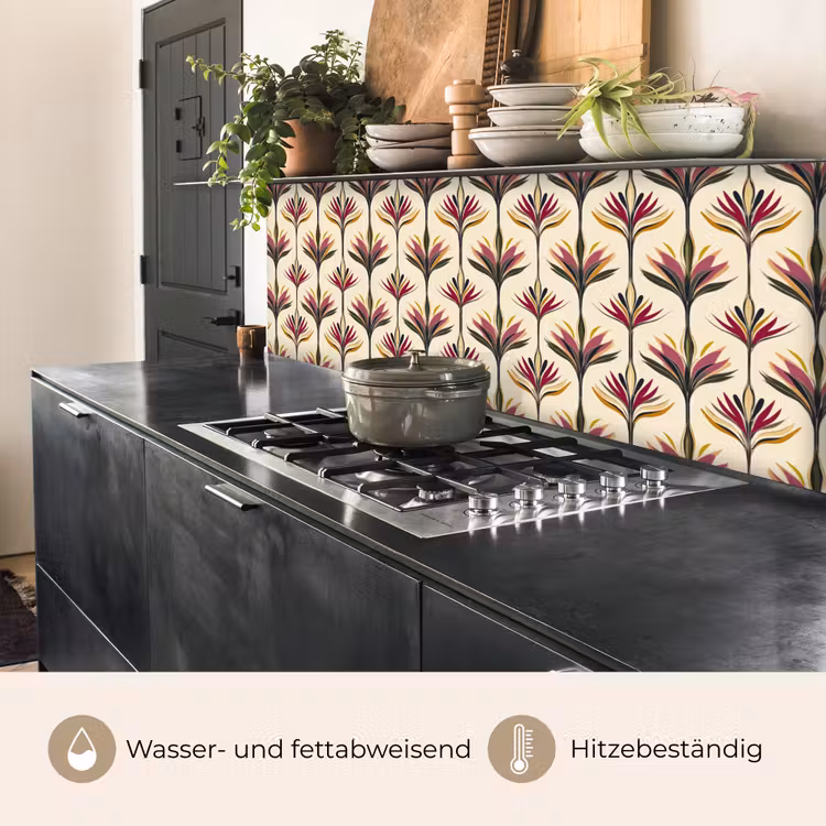 Waaier - Motief - Kleurrijk keuken achterwand 2 middel 871 -usp_DE