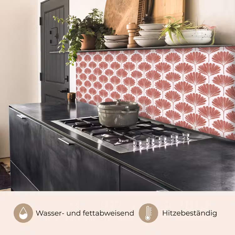 Waaier - Motief - Terra keuken achterwand 2 middel 871 -usp_DE