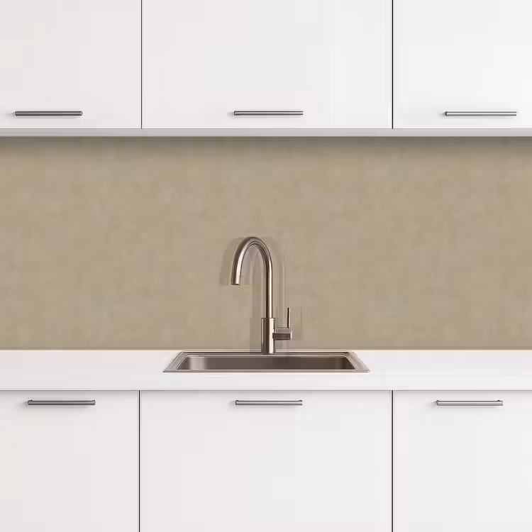 Taupekleur - Gewolkt textuur - Natuurlijk keuken achterwand 2 middel 871 -3d
