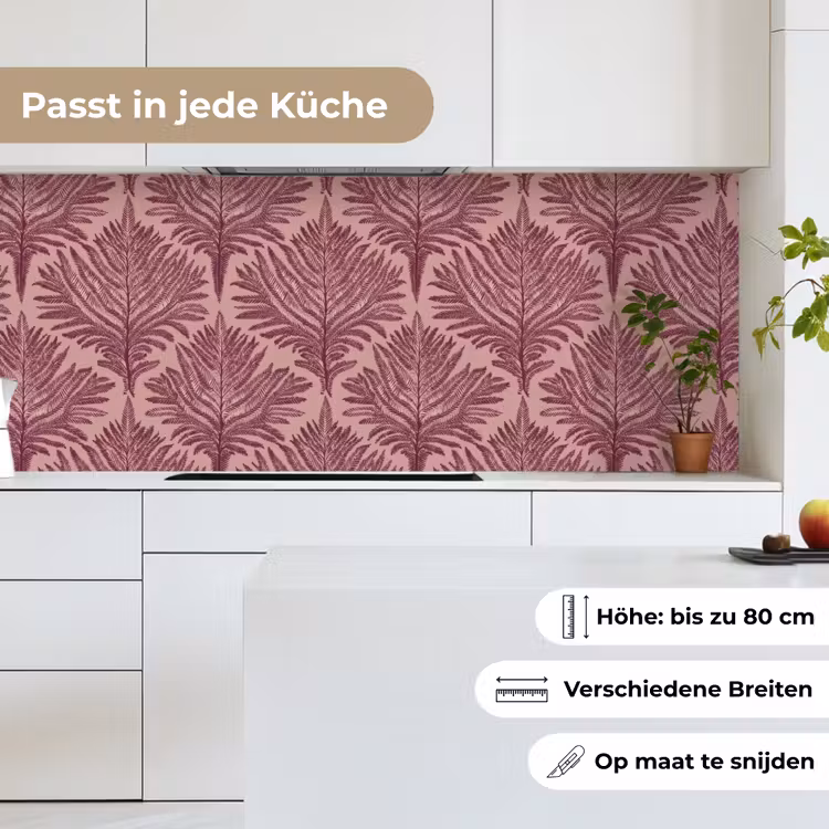 Varen - Patroon - Paars keuken achterwand 2 middel 871 -sfeer4_DE