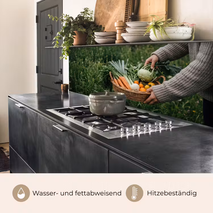 Veld - Groenten - Biologisch - Oogst keuken achterwand 2 middel -usp_DE