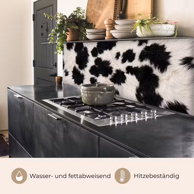 Bont - Textuur - Zwart - Wit keuken achterwand 2 middel -usp_DE