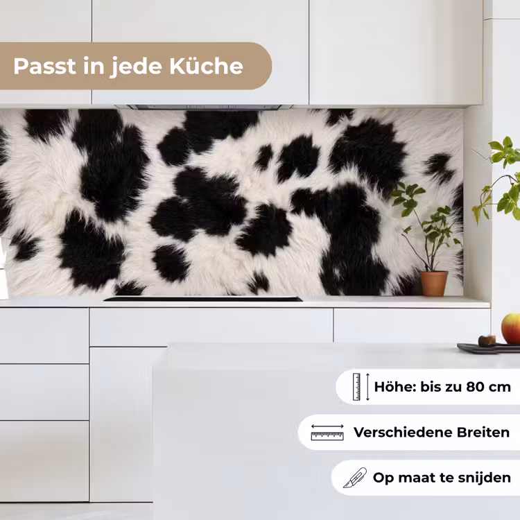 Bont - Textuur - Zwart - Wit keuken achterwand 2 middel -sfeer4_DE