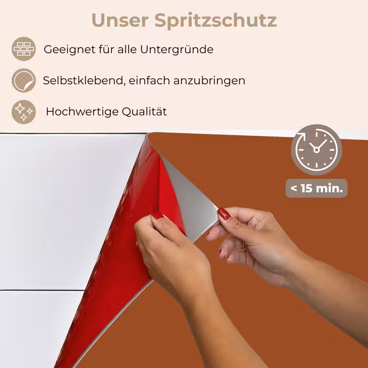 Vurige Verstilling keuken achterwand spatscherm klein -spatscherm_DE