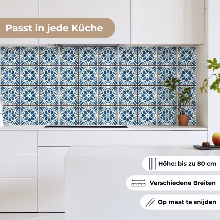Tegel - Vintage - Patronen keuken achterwand 2 middel 871 -sfeer4_DE