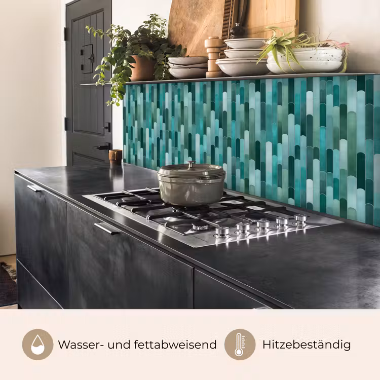 Tegels - Langwerpig - Turquoise keuken achterwand 2 middel 871 -usp_DE