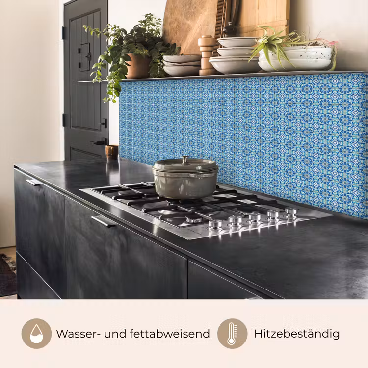 Tegels - Mozaïek - Turquoise - Blauw keuken achterwand 2 middel 871 -usp_DE