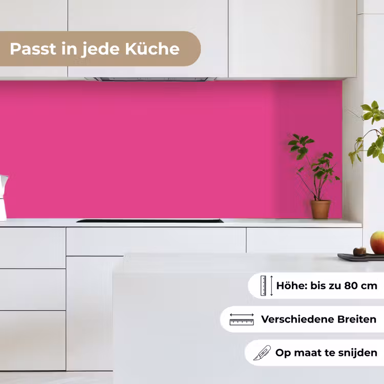 Fuchsia - Neon - Kleuren keuken achterwand 2 middel 871 -sfeer4_DE