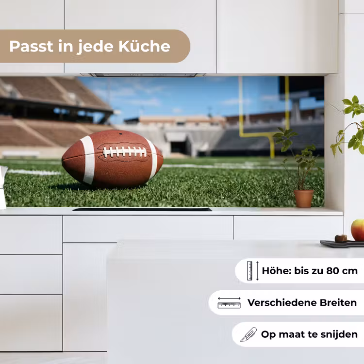 Football - Veld - Stadion - Sport keuken achterwand 2 middel -sfeer4_DE
