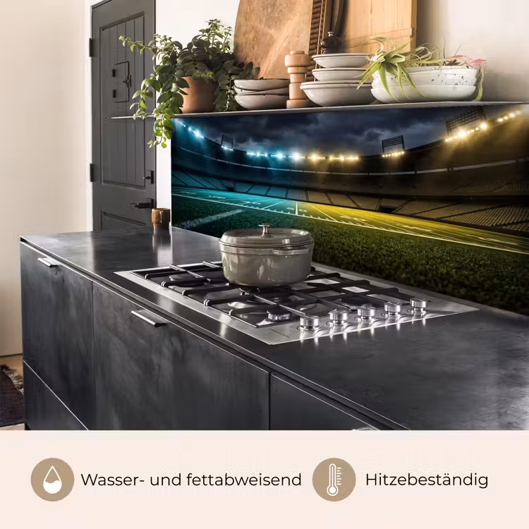 Voetbal - Stadion - Nacht - Modern keuken achterwand 2 middel -usp_DE