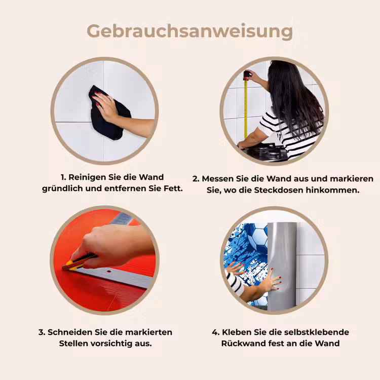 Voetballen - Verf - Sport - Blauw keuken achterwand 2 middel -gebruiksaanwijzing_DE