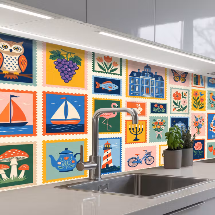 Gebouw - Koepel - Architectuur - Klassiek - Grijs keuken achterwand 2 middel -3d_schuin