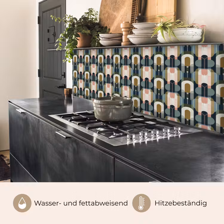Geografisch - Modern - Kleurrijk keuken achterwand 2 middel 871 -usp_DE