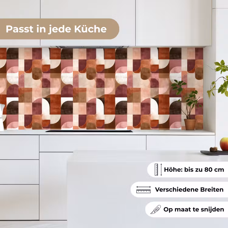 Geometrie - Modern - Retro keuken achterwand 2 middel 871 -sfeer4_DE