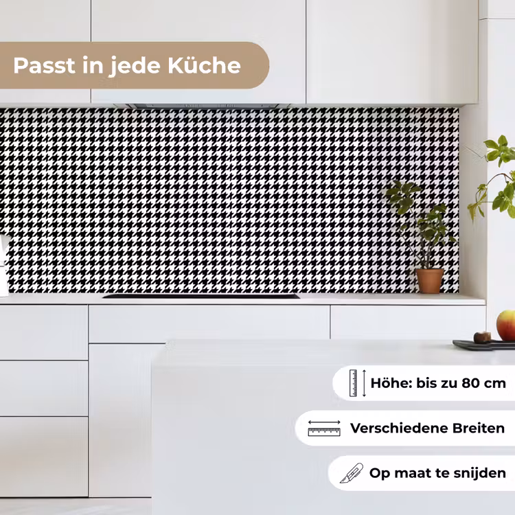 Geometrie - Patronen - Abstract keuken achterwand 2 middel 871 -sfeer4_DE