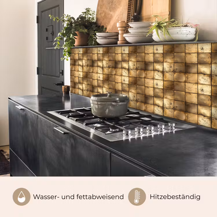 Geometrisch - Tegels - Goud keuken achterwand 2 middel 871 -usp_DE