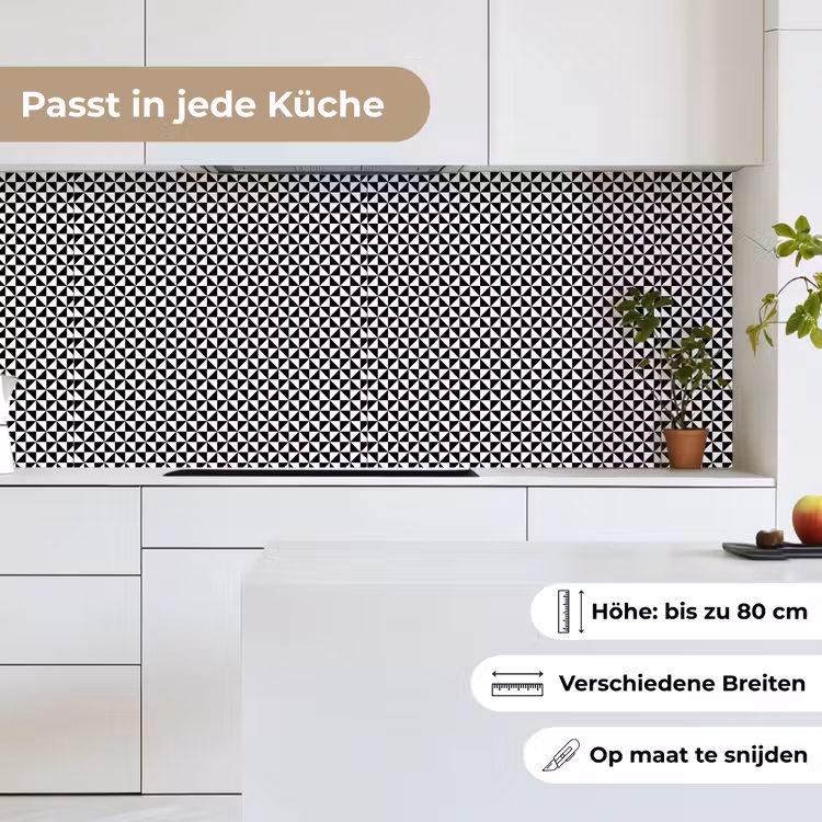 Design - Geometrie - Patroon keuken achterwand 2 middel 871 -sfeer4_DE