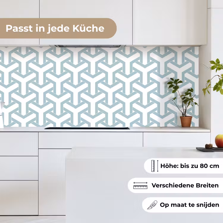 Design - Lijn - Patroon keuken achterwand 2 middel 871 -sfeer4_DE