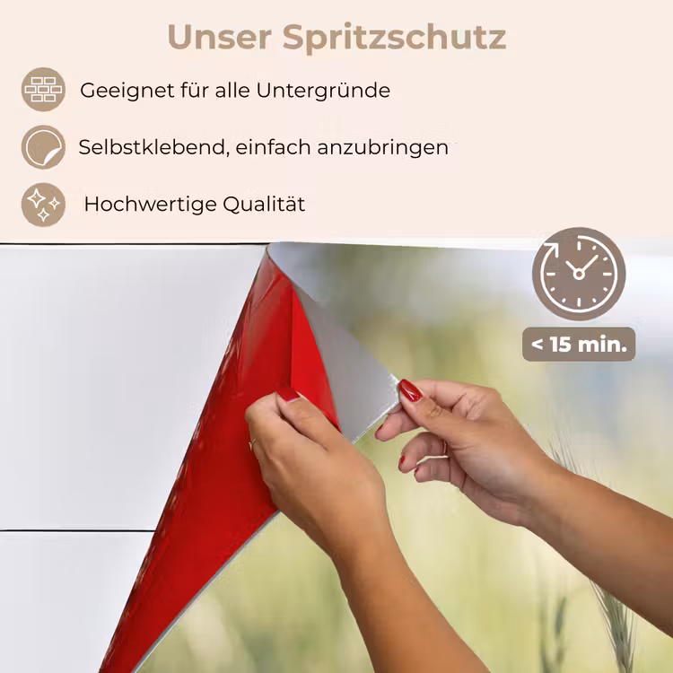 Graan - Aar - Natuur - Groen - Detail keuken achterwand spatscherm klein -spatscherm_DE
