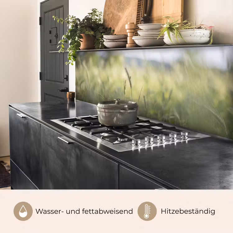 Graan - Aar - Natuur - Groen - Detail keuken achterwand 2 middel -usp_DE