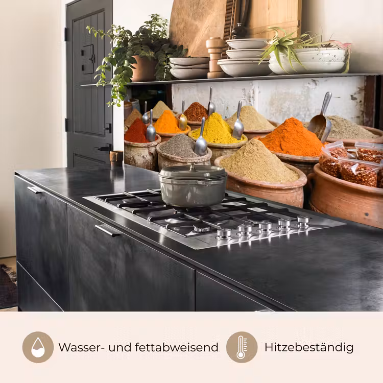 Küchenrückwand - Gewürze – Gläser – Orientalisch - Kruiden - Potten - Oosters keuken achterwand 2 middel