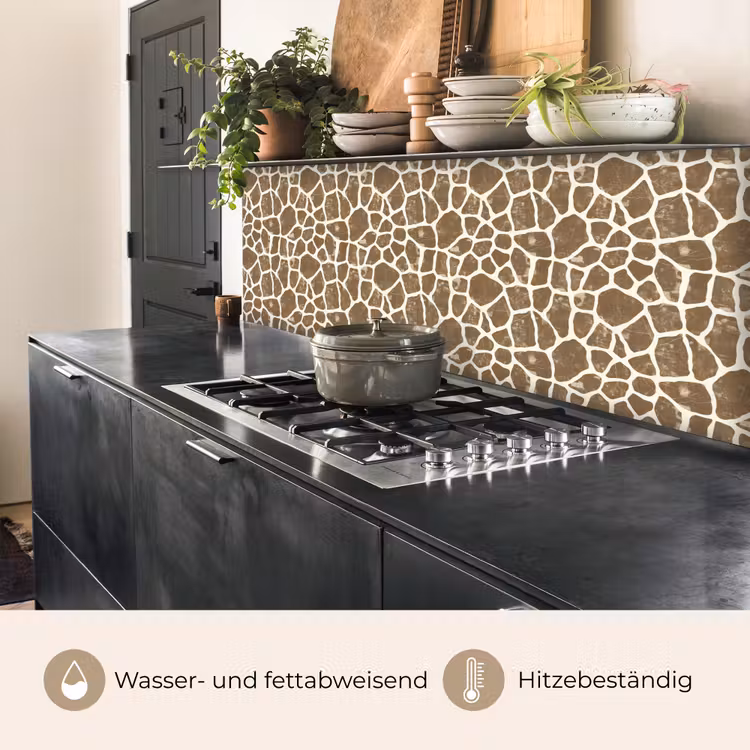 Giraf - Klassiek - Bruin keuken achterwand 2 middel 871 -usp_DE