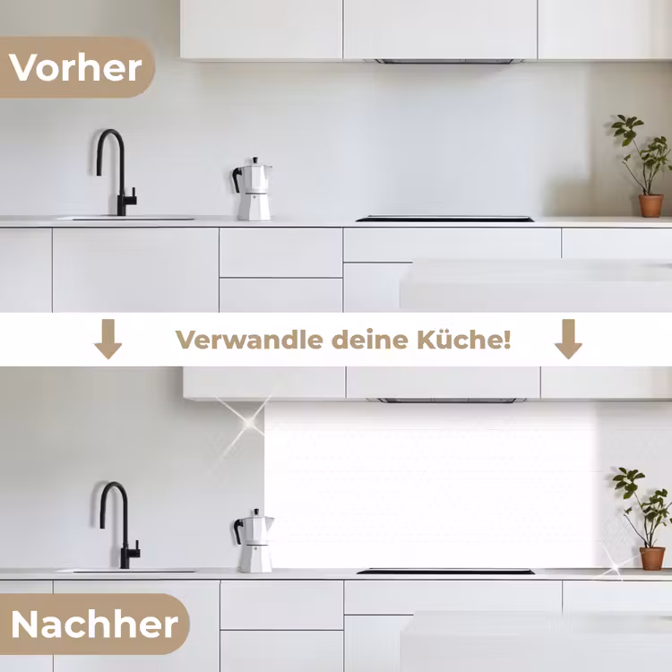 Grafisch - Patroon - Modern - Fijnstijl keuken achterwand 2 middel 871 -voor-na_DE