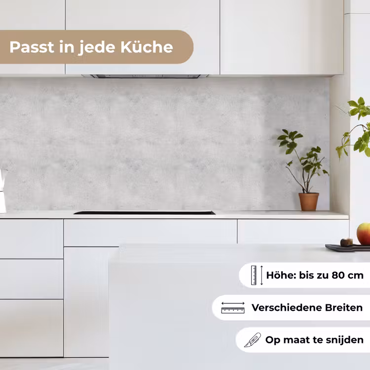 Grijs - Beton - Neutraal keuken achterwand 2 middel 871 -sfeer4_DE