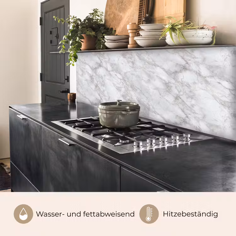 Grijs - Wit - Marmer keuken achterwand 2 middel 871 -usp_DE